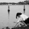 ひとり岸辺で