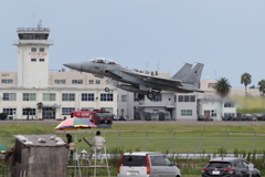 23飛行隊離陸その1　新田原基地383