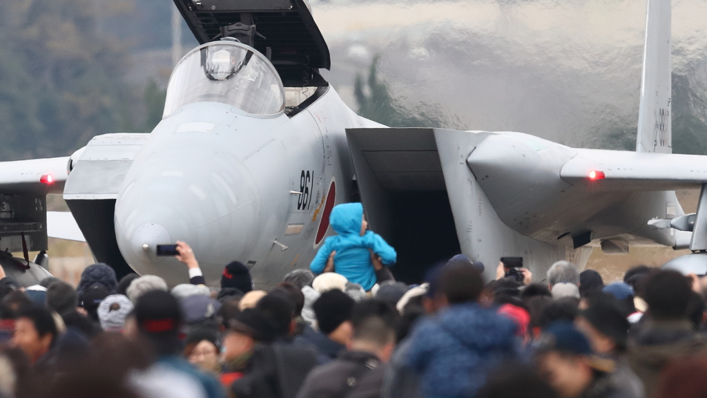 梅組物語……築城基地航空祭にて