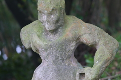 久多島神社 吽像 久多島神社 吽像