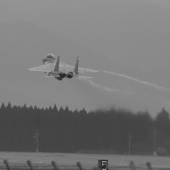 雨の新田原基地3