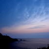 加佐の岬の夕暮れ