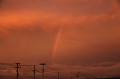 空と地上を繋ぐ虹の橋