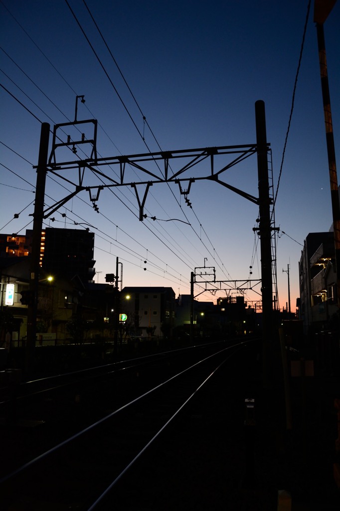 夜明け