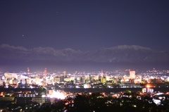 夜の立山連邦