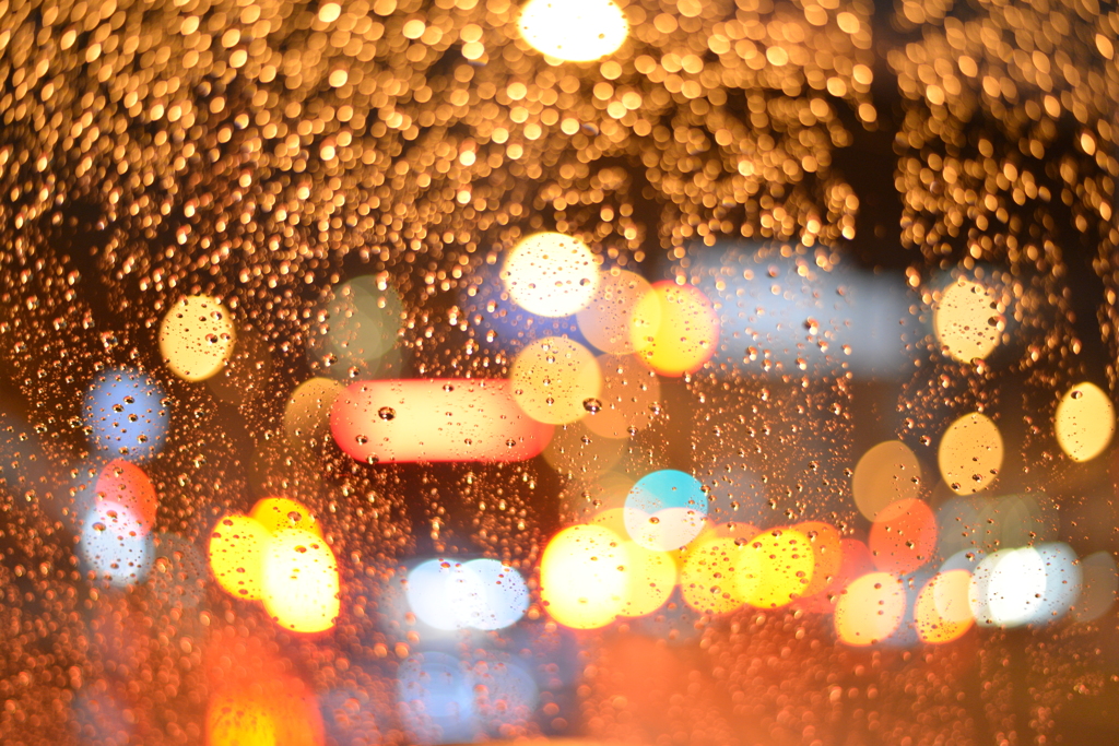 雨の日ドライブ
