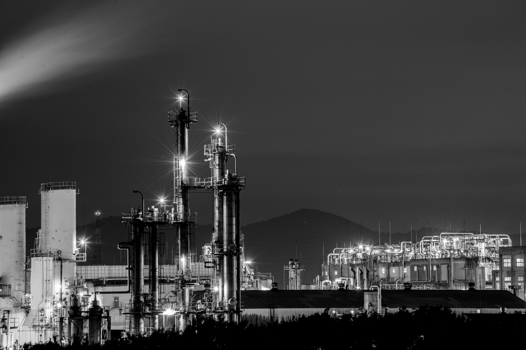 工場夜景