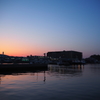 久里浜の夕焼け