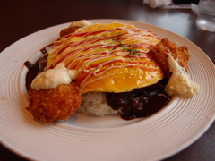 石川B級グルメ　ハントンライスとブラックカレー