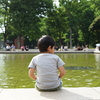 涼むせなか
