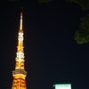 東京タワーと三日月プリンス
