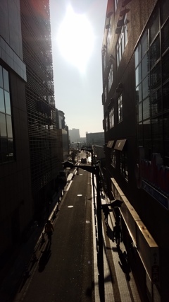 通勤中の光景