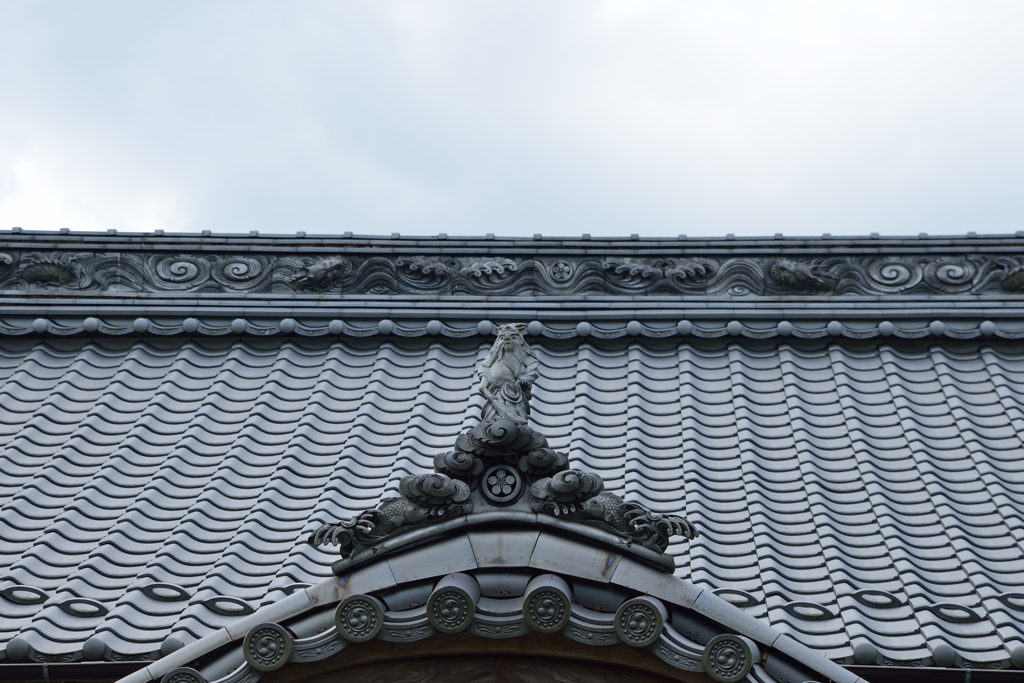 天満宮の鍾馗さん（正面）