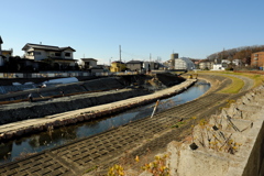 川の濁りはこのためです。
