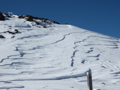 富士山の雪紋