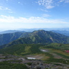 秋の空と白山からの眺望３