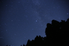 夏の終わりの天の川