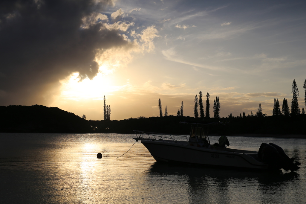 カヌメラ湾　夕景 (1)
