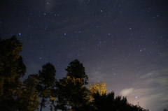 南方面の星空
