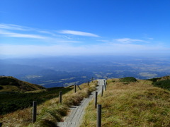 伯耆大山　天空の木道