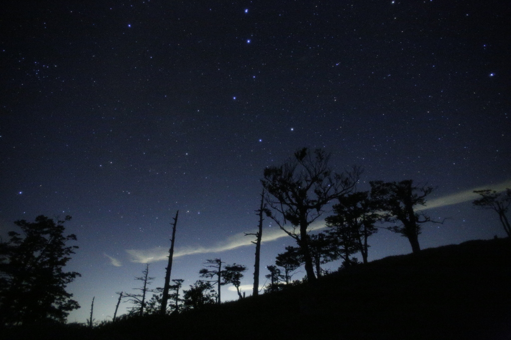 大台ケ原の星空 (5)