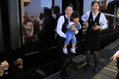 　ななつ星、ふれあい