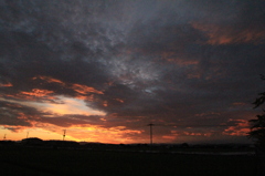 ７．３１　朝焼け　５