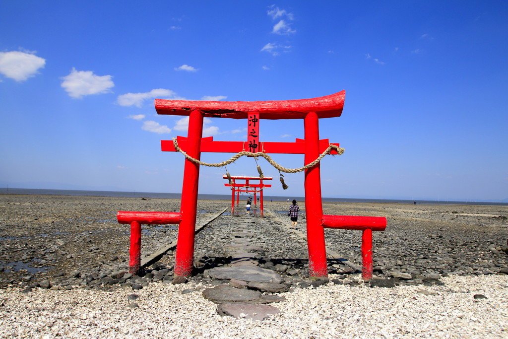 　干潟の鳥居　Ⅳ