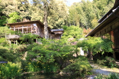 寺の庭