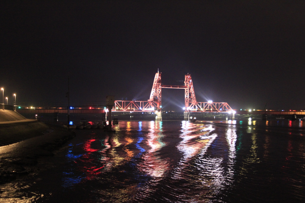 _MG_3993　ﾗｲﾄｱﾂﾌﾟの昇開橋　1