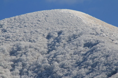 霧氷の湧蓋山