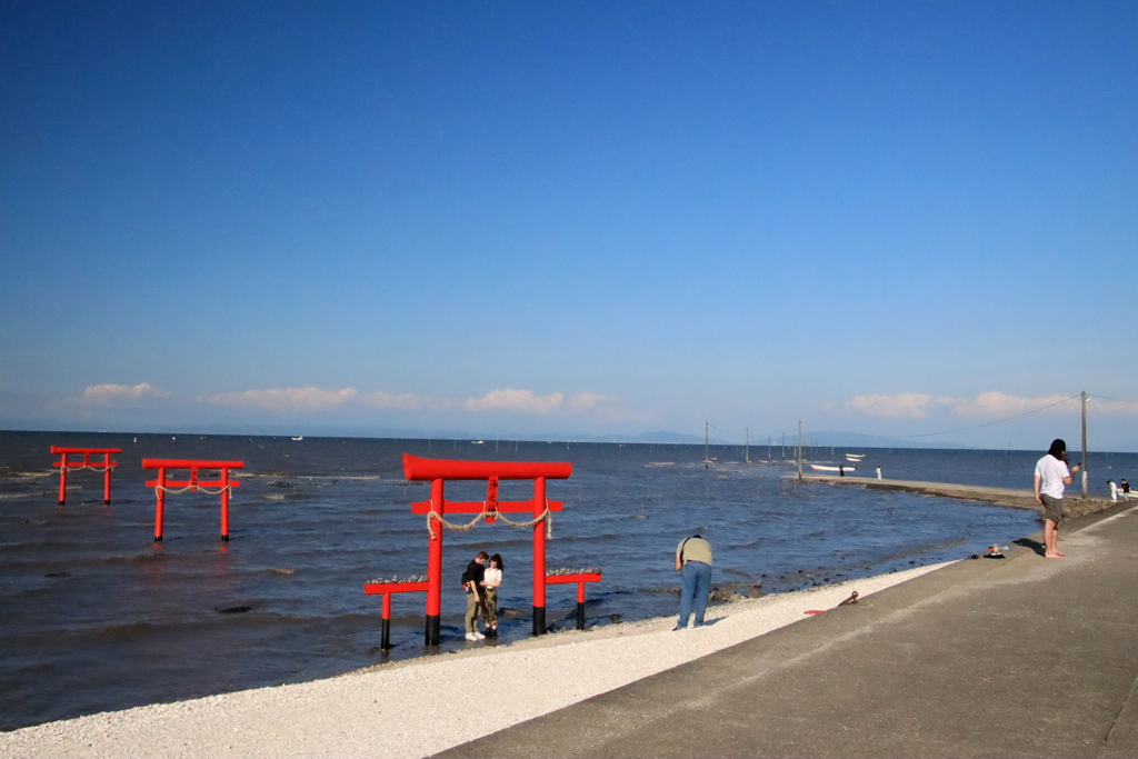 大魚神社・海中鳥居　