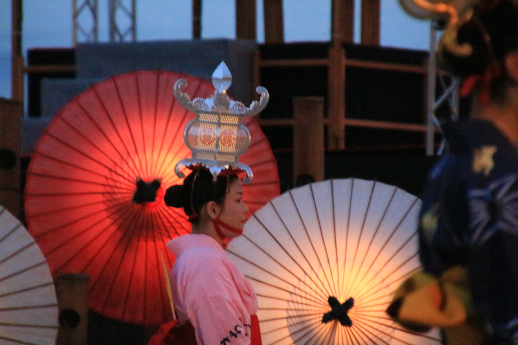 山鹿千人灯篭踊り　６