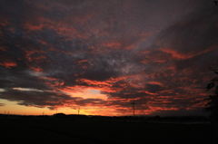 ７．３１　朝焼け　４