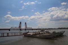 初夏の昇開橋