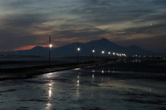 長田部海床路