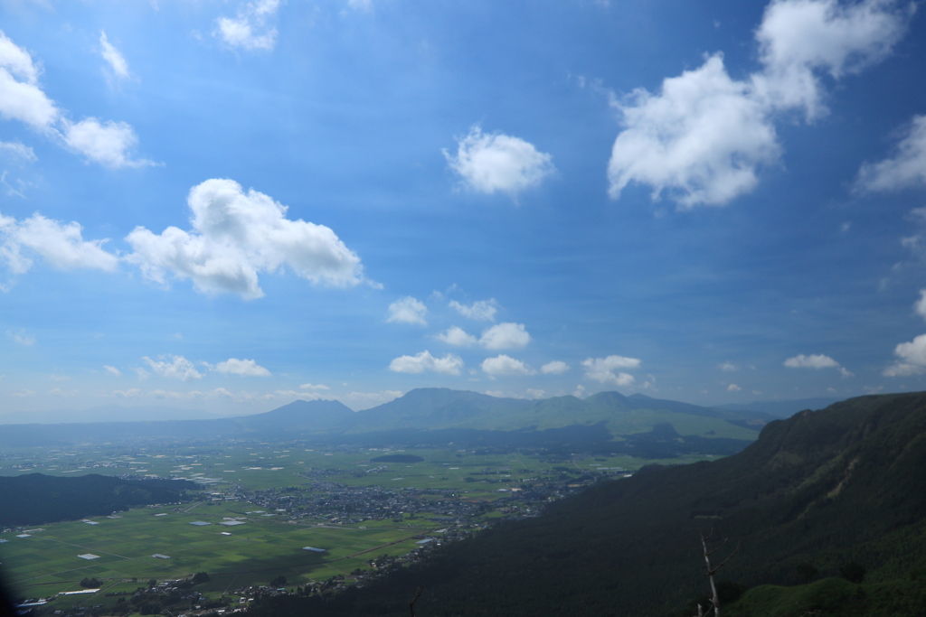 夏の阿蘇五岳　１