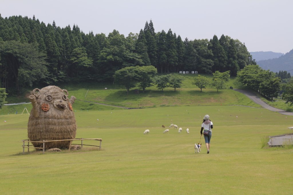 _MG_0028　犬と走る小女
