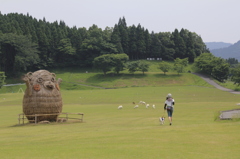 _MG_0028　犬と走る小女