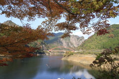  ハート岩（日向神ダム）１