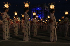 山鹿千人灯篭踊り　７