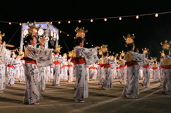 山鹿千人灯篭踊り　９