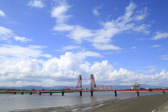 _夏の昇開橋