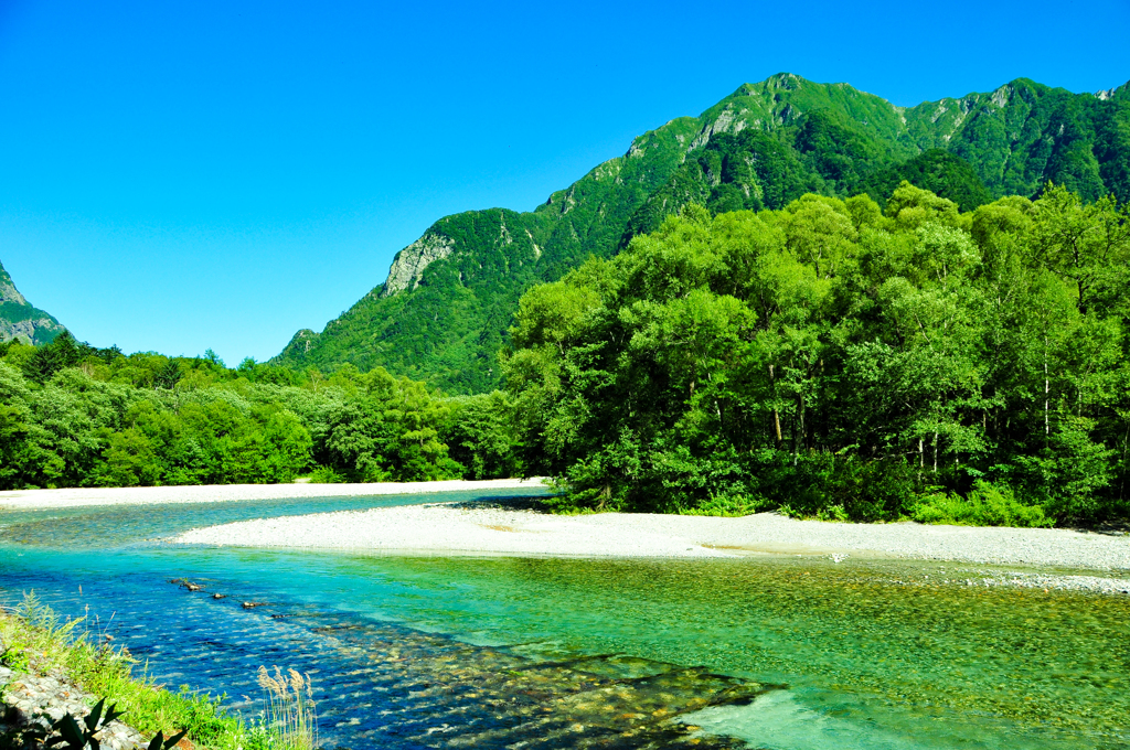 夏の上高地