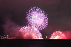 諏訪湖祭湖上花火大会⑫