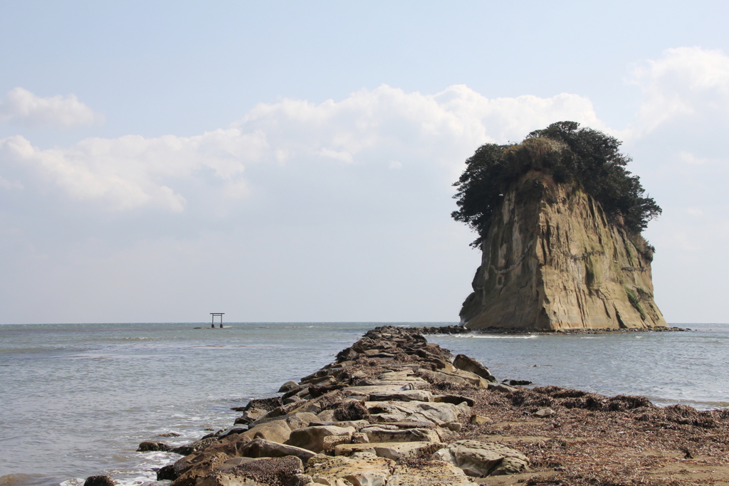 見附島①