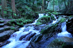 瓜割の滝