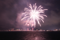 諏訪湖祭湖上花火大会⑦