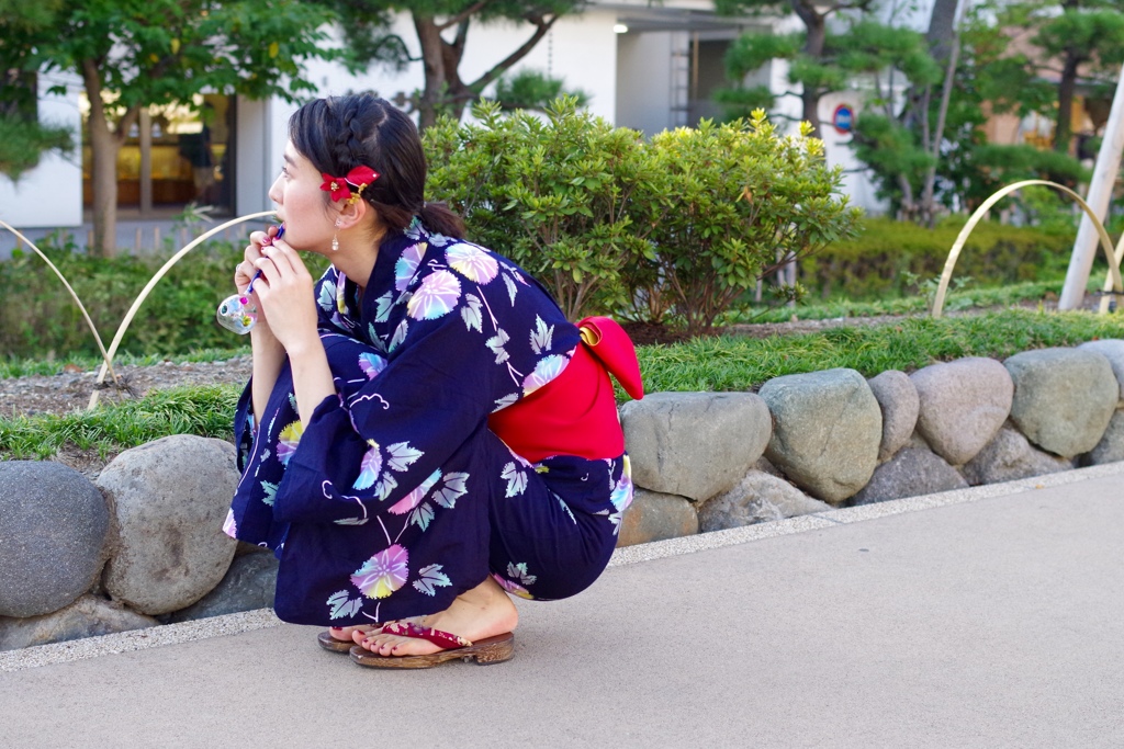 夏の横顔