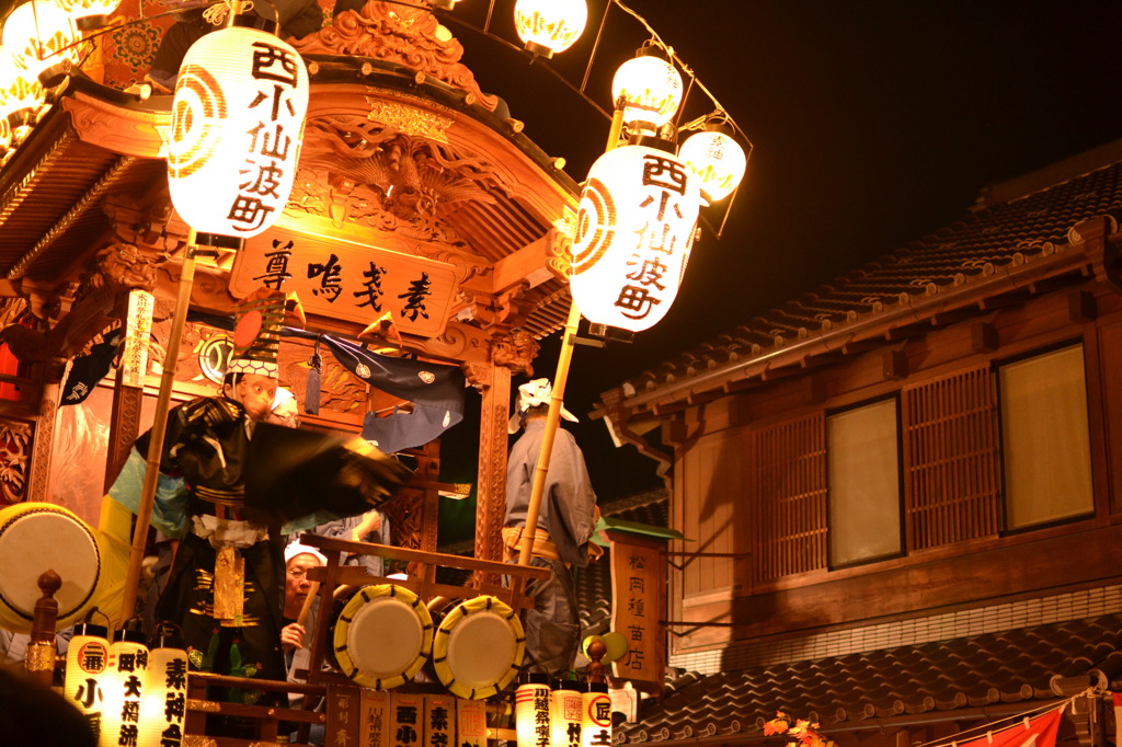 川越祭り 伝統的な山車